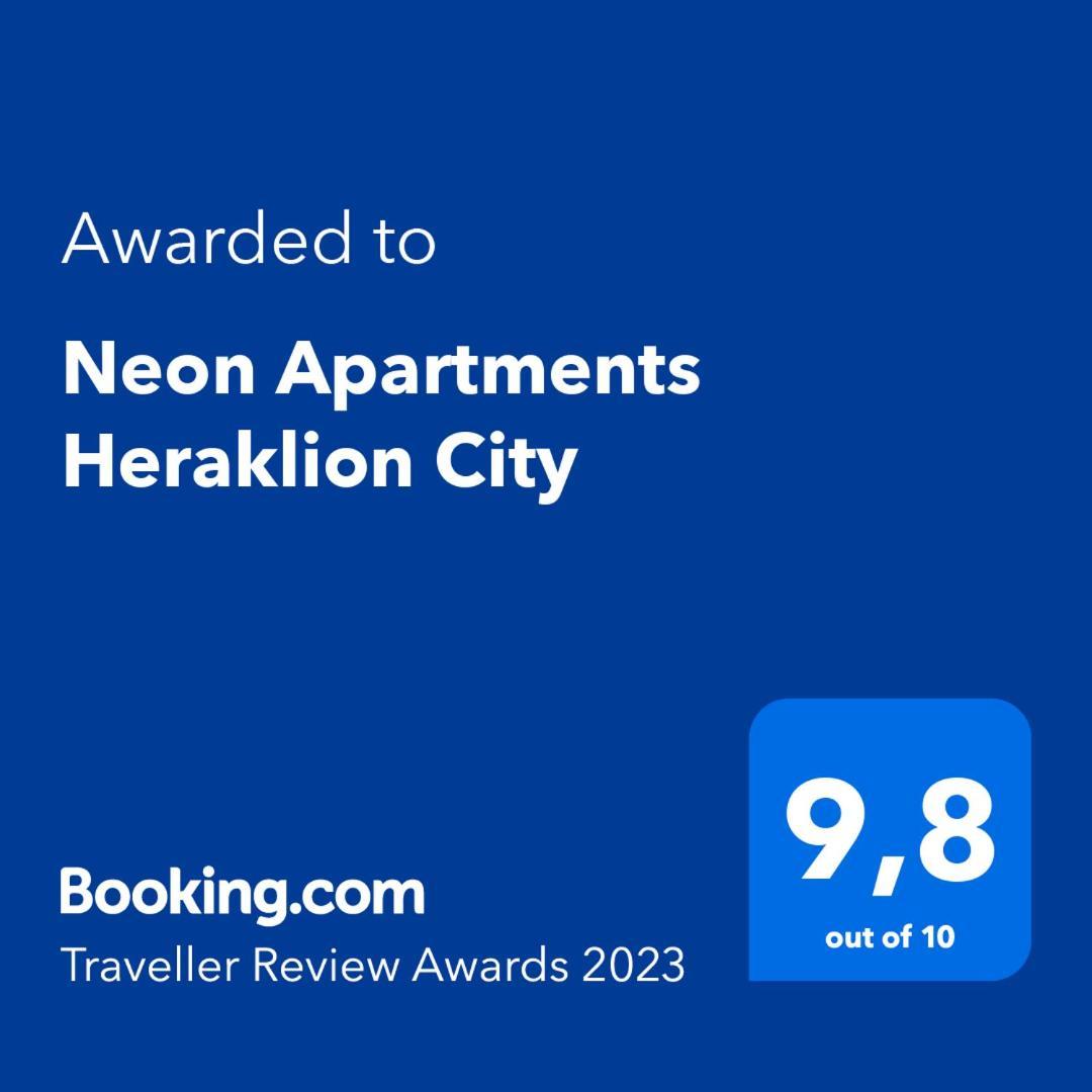 Neon Apartment, Modern, High Quality, Central Apt, Heraklion City Exterior photo